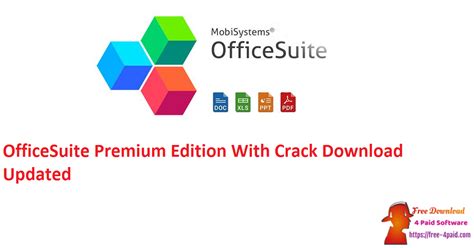 OfficeSuite Premium Edition 4.40.32503 With Crack Download 